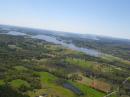 The view form the high altitude balloon that was jointly launched on April 2 by Pell City High School and St Clair County High School. Both schools are in Alabama.